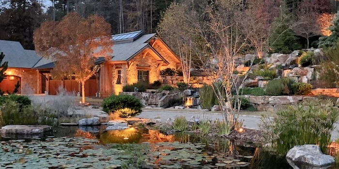 Feng Shui Frontyard Garden - Landscape Lighting Resources Dayton OH Charlotte NC
