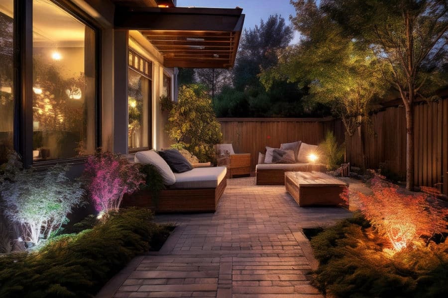 Lighting Ideas for backyard feng shui