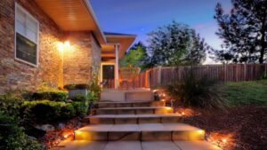 Professiona landscape lights in Charlotte, NC